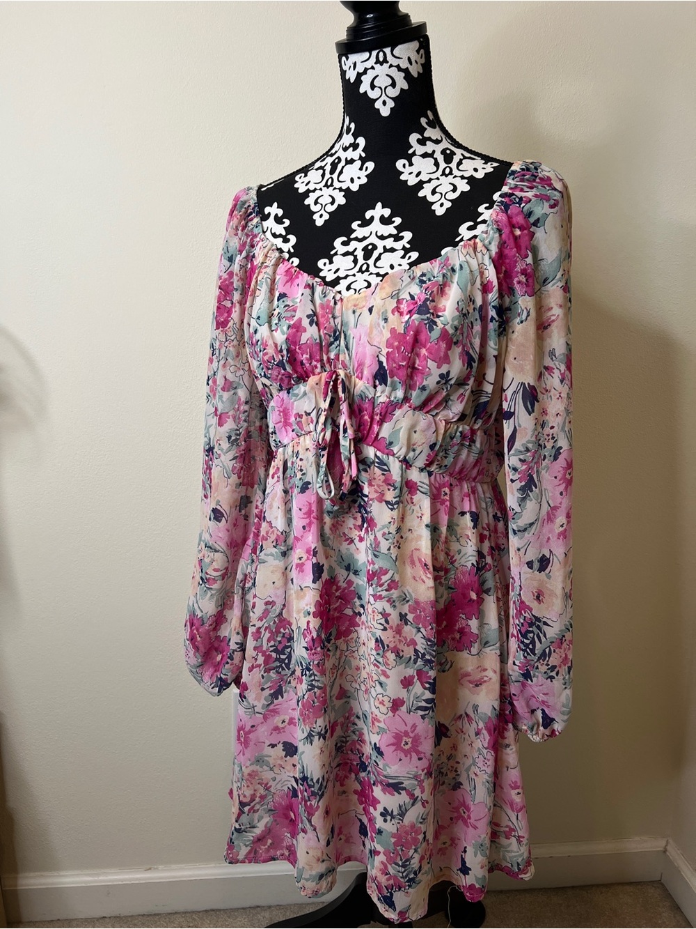 Floral Pink Dress